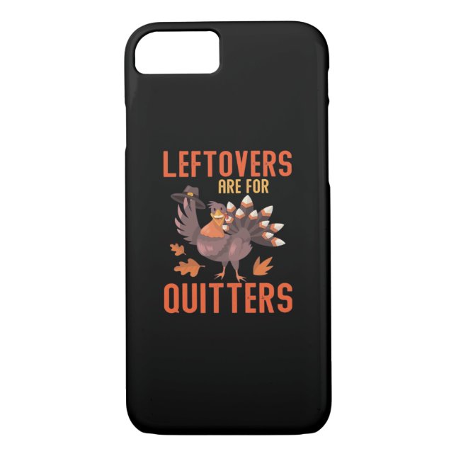 Leftovers Are For Quitters Basic Clean Case-Mate iPhone Case (Back)