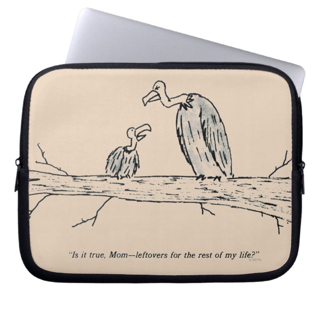 Leftovers Laptop Sleeve (Front)