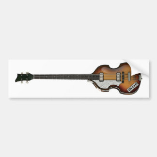 LEFTY VIOLIN BASS bumper sticker
