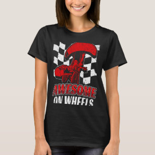 Leg amputation double leg amputee handicap wheelch T-Shirt