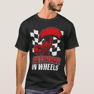 Leg amputation double leg amputee handicap wheelch T-Shirt