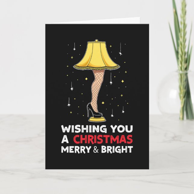 Leg Lamp Christmas Card (Front)