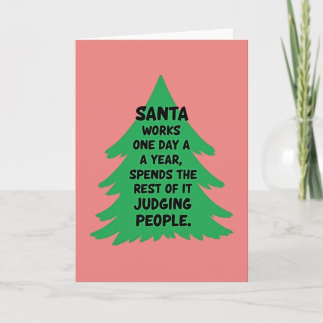 Leg Lamp Christmas Card (Front)