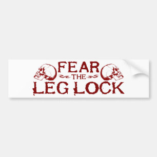 Leg Lock Bumper Sticker