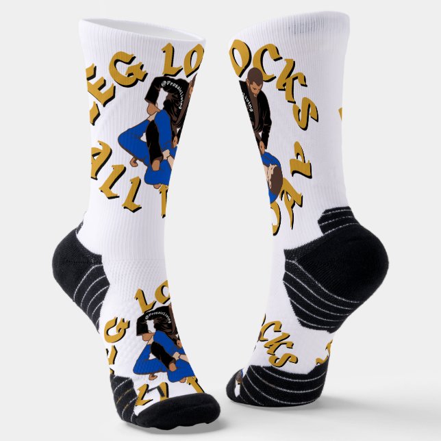 Leg locks all day socks (Angled)