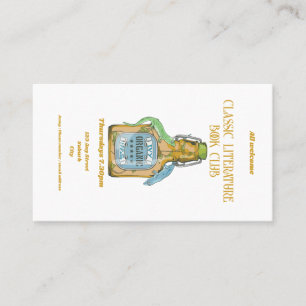 Leg of lizard Shakespeare Macbeth Business Card