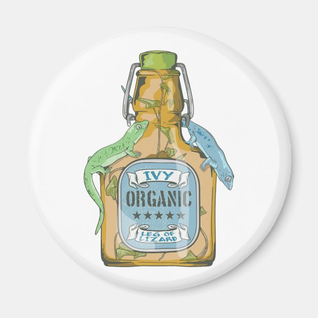 Leg of lizard Shakespeare Macbeth Magnet (Front)