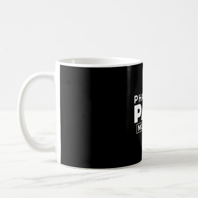 Leg prosthetic device pegleg - take kneesy amputee coffee mug (Left)