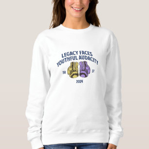 Legacy faces youthful audacity  boxe 🥊 t-shirt sweatshirt