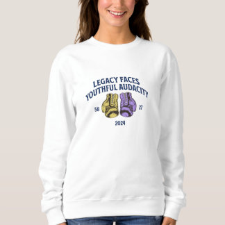 Legacy faces youthful audacity boxe 🥊 t-shirt sweatshirt
