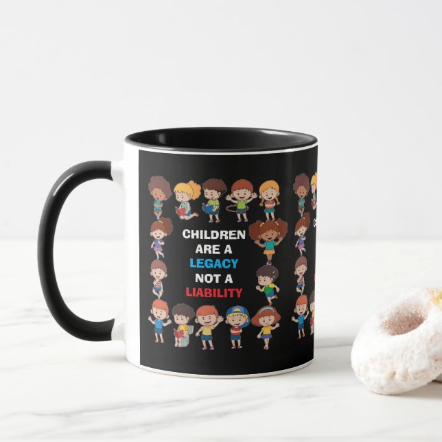 "Legacy Not Liability" Mug (With Donut)