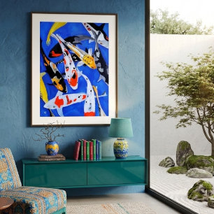 Legacy of the Japanese Koi Painting by Alfred Fox Canvas Print