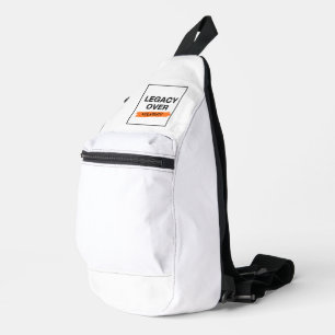 LEGACY OVER VOLATILITY Long-Term Investor Sling Bag