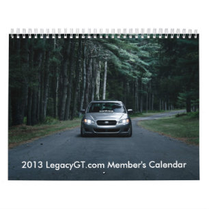 LegacyGT.com 2013 Member's Calendar