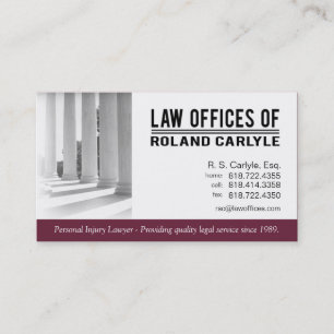 Legal2 Law Offices of Attorney Business Card