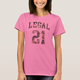 Legal 21 funny birthday T-Shirt