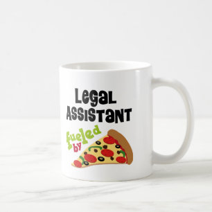 Legal Assistant (Funny) Pizza T Shirt Coffee Mug