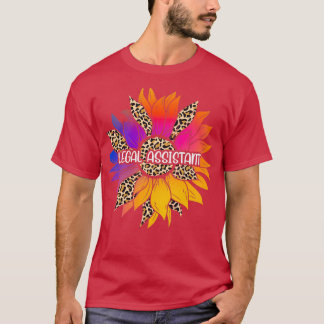 Legal Assistant Sunflower T-Shirt