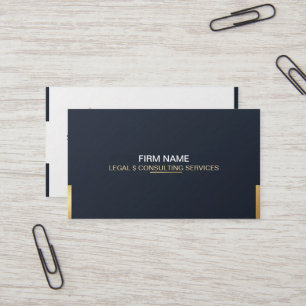 Legal Consulting Business Card
