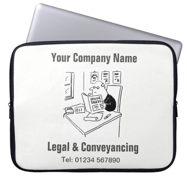 Legal & Conveyancing Services  Computer Sleeve (Front)
