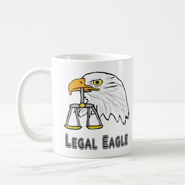 Legal Eagle Coffee Mug (Left)