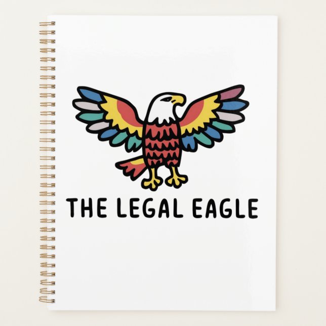 Legal eagle lawyer  planner (Front)
