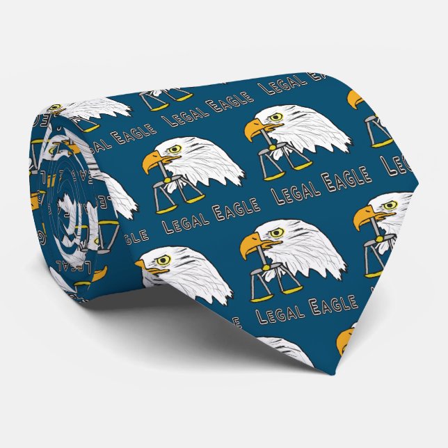 Legal Eagle Tie (Rolled)