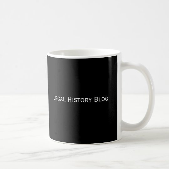 Legal History Blog Mug