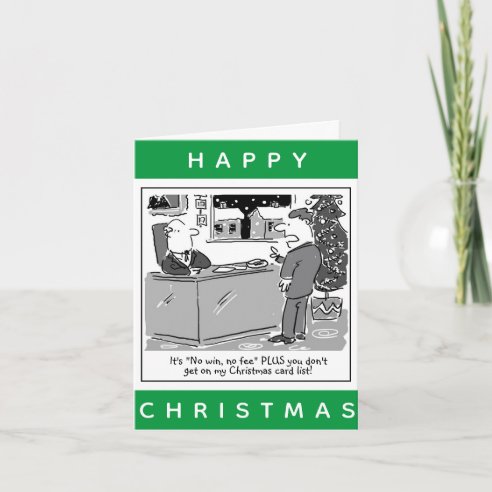 Lawyer Christmas Cards | Zazzle UK