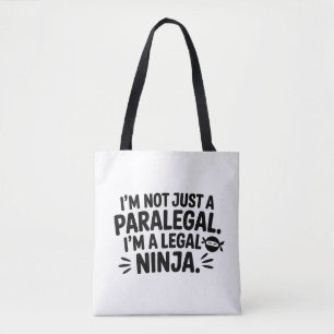 Legal Ninja Paralegal Tote Law Gift Bag