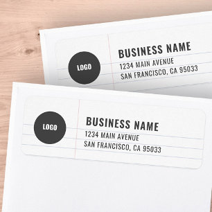 Legal Notepad Business Logo Mailing Return Address
