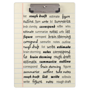 Legal Pad Clipboard