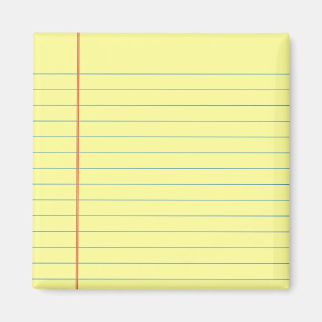 Legal Pad Pattern Magnet (Front)