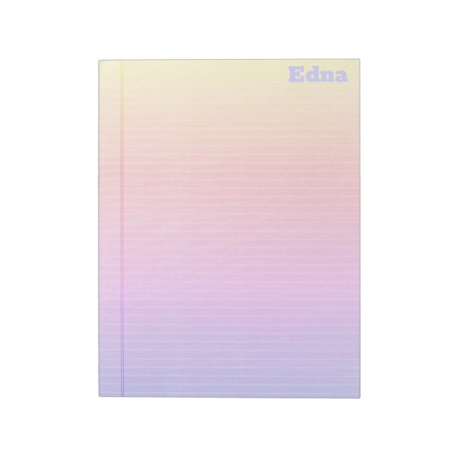 Legal Pad Rainbow Gradient (Rotated)