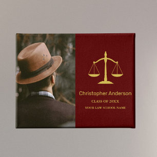 Legal Professional Graduation Party Canvas Print
