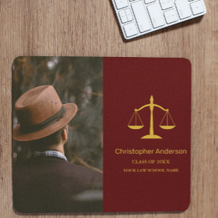 Legal Professional Graduation Party Mouse Mat
