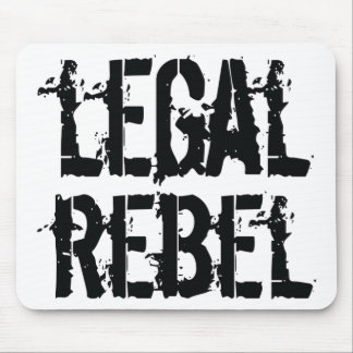 Legal Rebel mouse pad