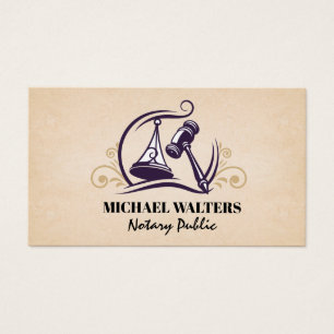 Legal Scales   Gavel Logo