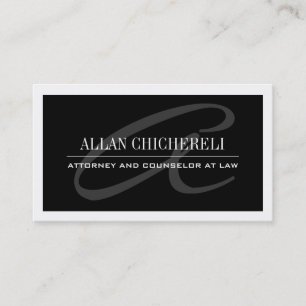 Legal Services Business Cards