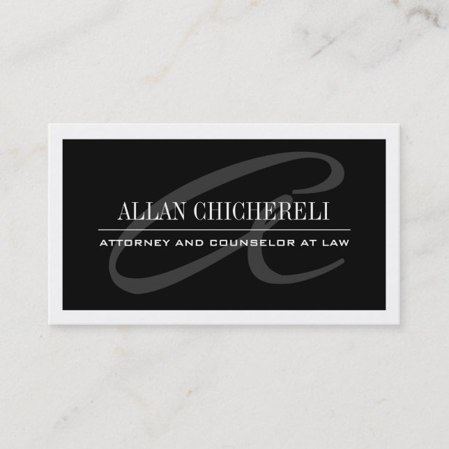 Legal Services Business Cards (Front)
