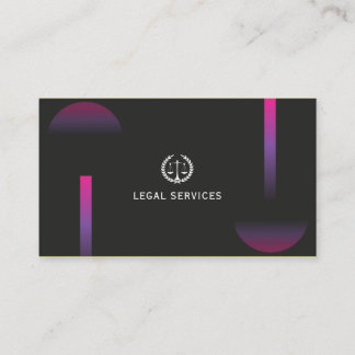 Legal Services Lawyer Business Card