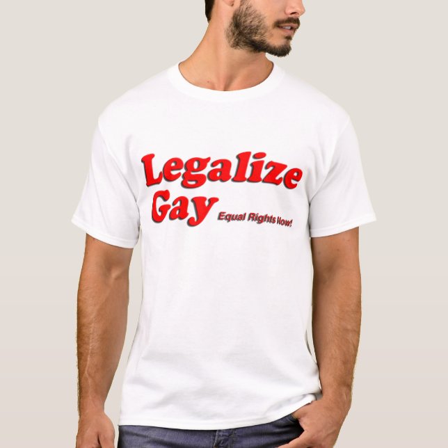Legalise Gay T-Shirt (Front)