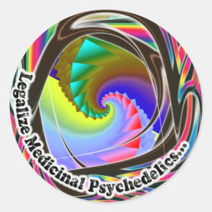 Legalise Medicinal Psychedelics Sticker