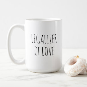 Legalizer Of Love Wedding Officiant Justice Peace  Coffee Mug