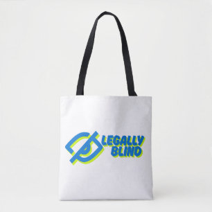 Legally Blind - Symbol awareness Tote Bag