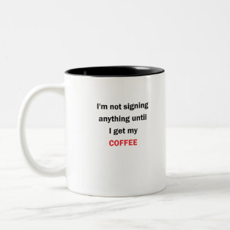 LegalRight Two-Tone Coffee Mug