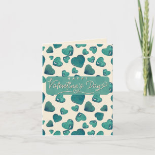 legant Watercolor Valentine's Day Card