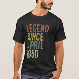 Legend 1950 75th Birthday Gifts for Men Women 75 Y T-Shirt
