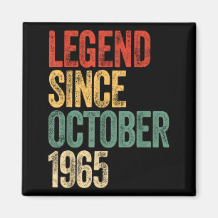 Legend 1965 60th Birthday For Men Women 60 Years O Magnet