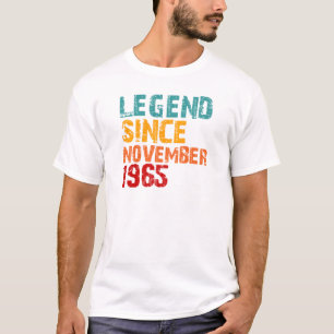 Legend 1965 60th Birthday Gifts for Men Women 60 Y T-Shirt